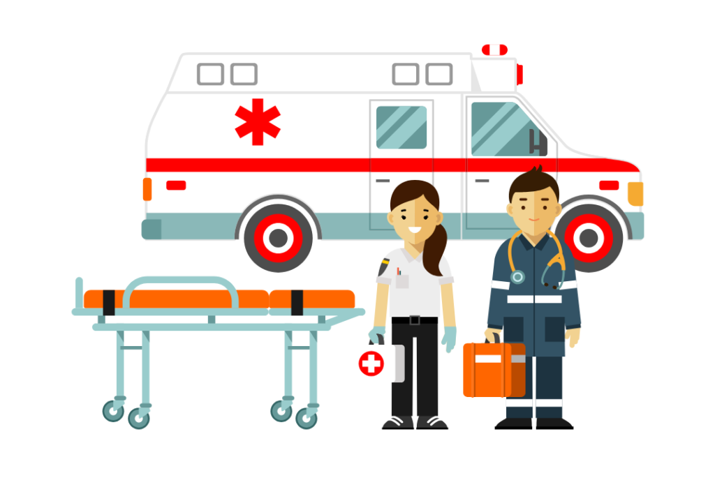 ambulance number noida